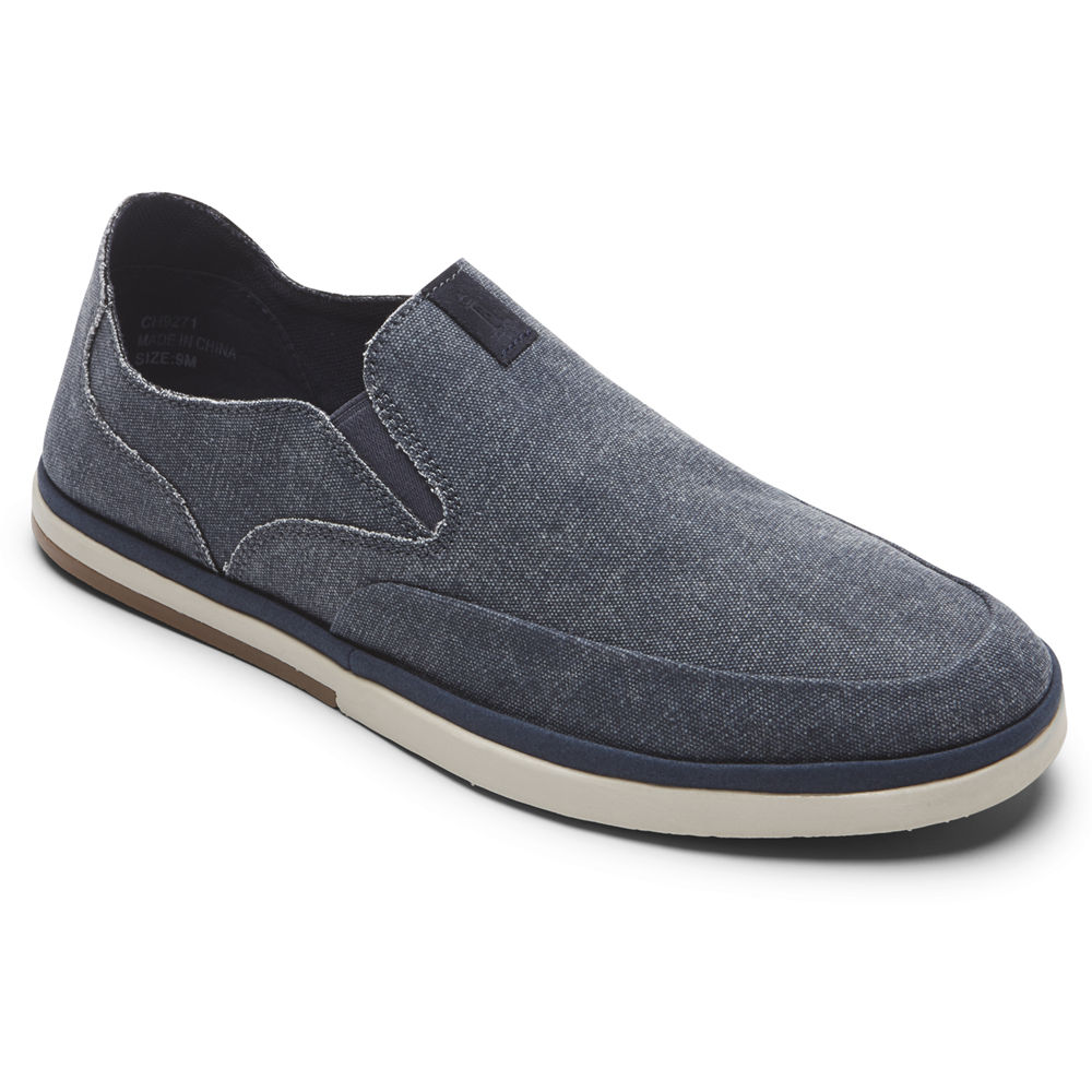 Rockport Singapore Mens Slip-On - Austyn Navy - BU9728536